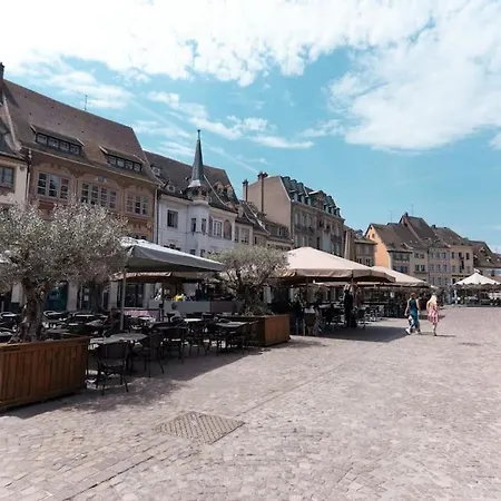 Near The Magic 6 Persons Apartment, 1 -minute Walk To Christmas Market! Mulhouse